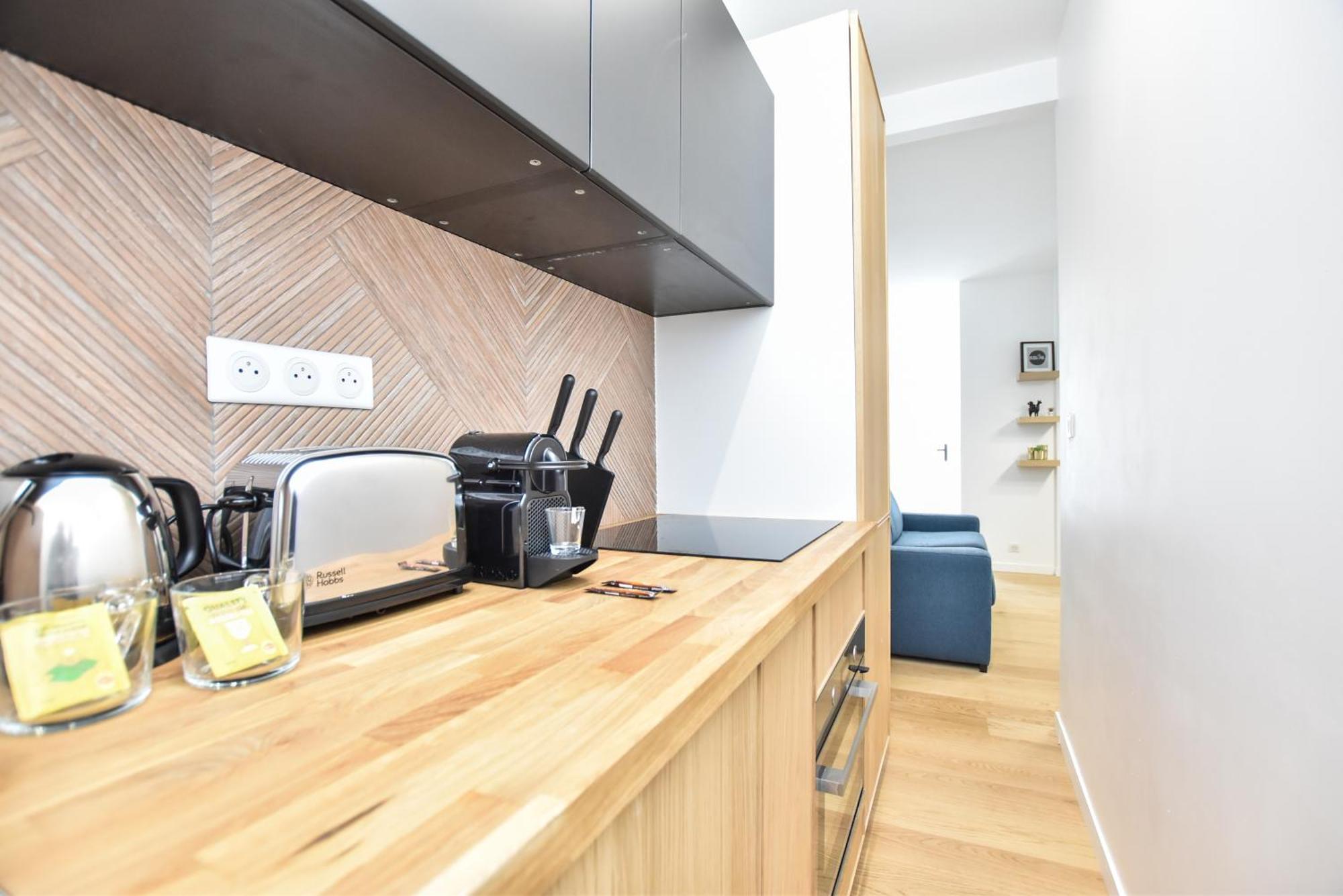 Authentic Apartment - 1Br-6P - Saint-Fargeau París Exterior foto