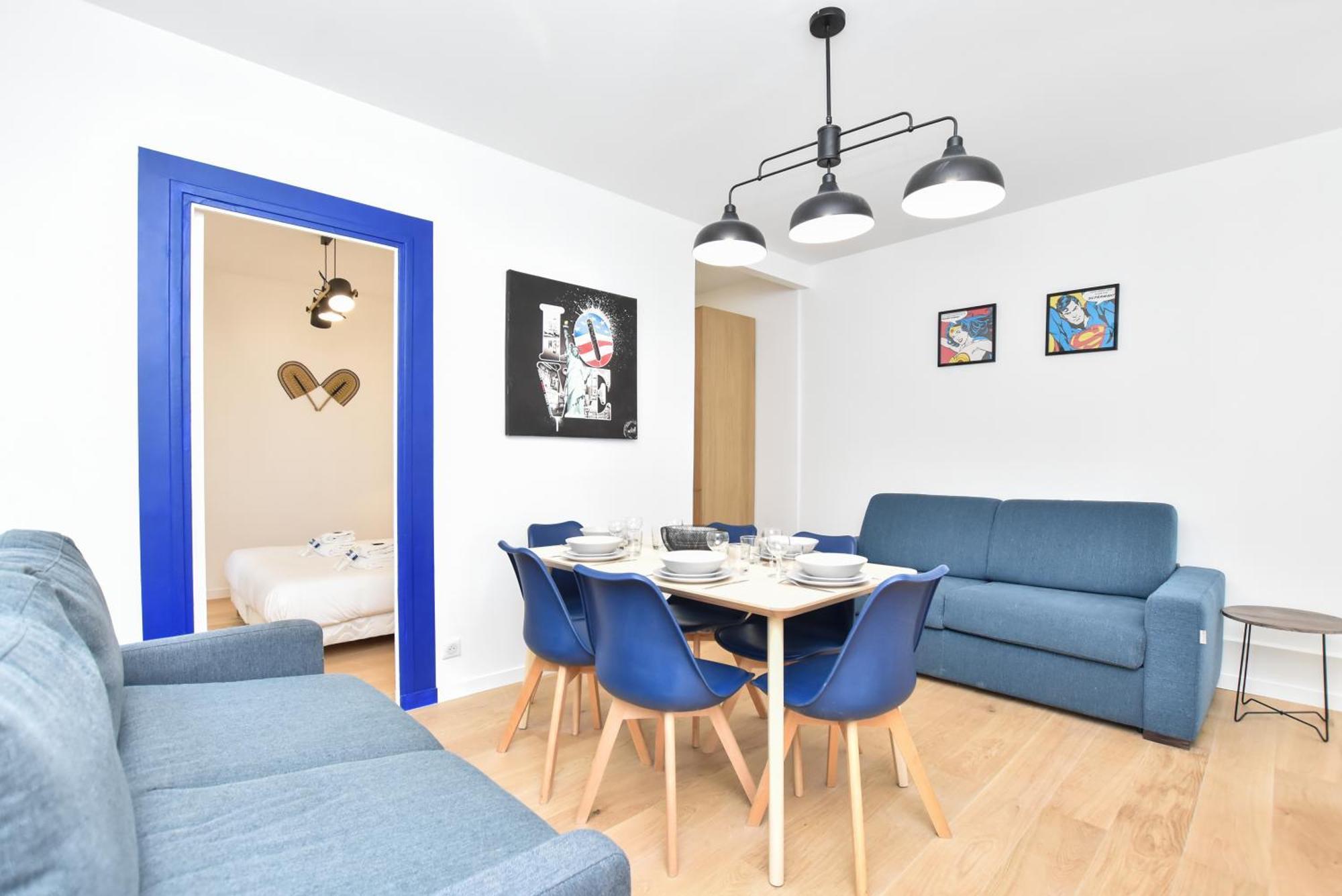 Authentic Apartment - 1Br-6P - Saint-Fargeau París Exterior foto