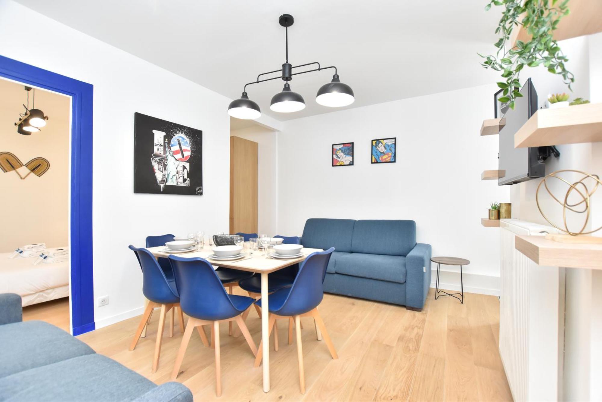 Authentic Apartment - 1Br-6P - Saint-Fargeau París Exterior foto